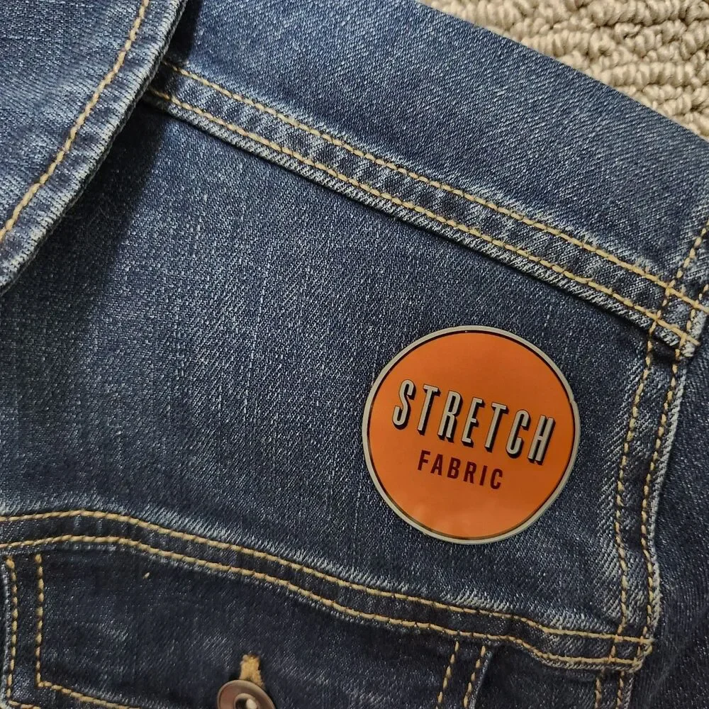 PLACE Girls Blue Stretch Denim Trucker Jacket Size L 10/12